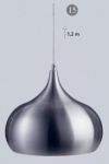 Ikona: Aluminiový stropní závěsný lustr LODERUP 102428 MarkSlojd