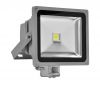 ECOLITE LED reflektor s PIR, COB, IP44, RLEDF02-30W/PIR/CR (černý)