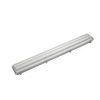 Ikona: ECOLITE průmyslové zářivkové prachotěsné svítidlo,kovové spony,nerozbytný polycarbonát TL3903A-2x58