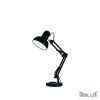 Ikona: AKCE Ideal Lux KELLY TL1 NERO úsporné stolní svítidlo černá lampa N16