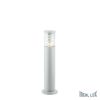 AKCE Ideal Lux TRONCO PT1 SMALL BIANCO venkovní úsporné stojací svítidlo bílý sloupek N16