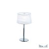 AKCE Ideal Lux ISA TL1 moderní stolní svítidlo bílá lampa N16