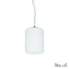 AKCE Ideal Lux KEN SP1 SMALL BIANCO úsporné stropní závěsné svítidlo bílé N16