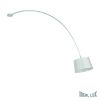 AKCE Ideal Lux DORSALE PL1 BIANCO úsporné stropní bílá lampa N16
