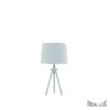 AKCE Ideal Lux YORK TL1 SMALL BIANCO úsporné stolní svítidlo bílá lampa N16