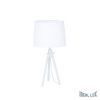 Ikona: AKCE Ideal Lux YORK TL1 BIG BIANCO úsporná stolní bílá lampa N16