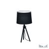 Ikona: AKCE Ideal Lux YORK TL1 BIG NERO úsporná stolní černá lampa N16
