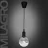 AKCE MILAGRO BUBBLE BLACK EKO0456 LED stropní závěsné svítidlo černé new15