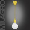 Ikona: AKCE MILAGRO BUBBLE YELLOW EKO0463 LED stropní závěsné svítidlo žluté new15