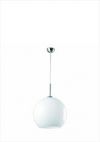 AKCE FARO Moderní závěsné svítidlo, bílé, 60W, 35cm, 66872 MALI