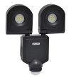 Ikona: ECOLITE LED úsporné venkovní otočné senzorové svítidlo, 8xSMD, 2x10W, IP54, UFO RL3226S-2x10W N15