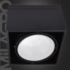 Ikona: AKCE MILAGRO BLOCCO 0477 LED černé stropní vestavné svítidlo N16