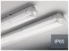 Ikona: TREVOS Přisazené úsporné zářivkové průmyslové plastové svítidlo PROFI 2x36W PROFI 236 AC, 10150