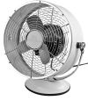 Ikona:   AKCE Stolní ventilátor, lesklá bílá, RETRO 119173 FARO N15